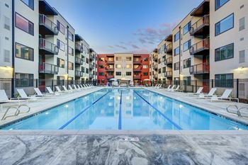 Sparkling pool